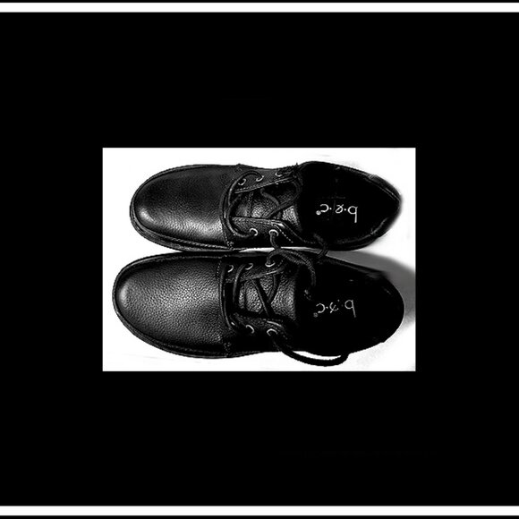 New Rare/Unique Fashion High Grain Top Grade Genuine Leather B.O.C. Shoes